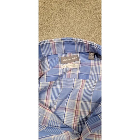 Michael Kors Long Sleeve Button Down Men's Medium - Picture 4 of 5